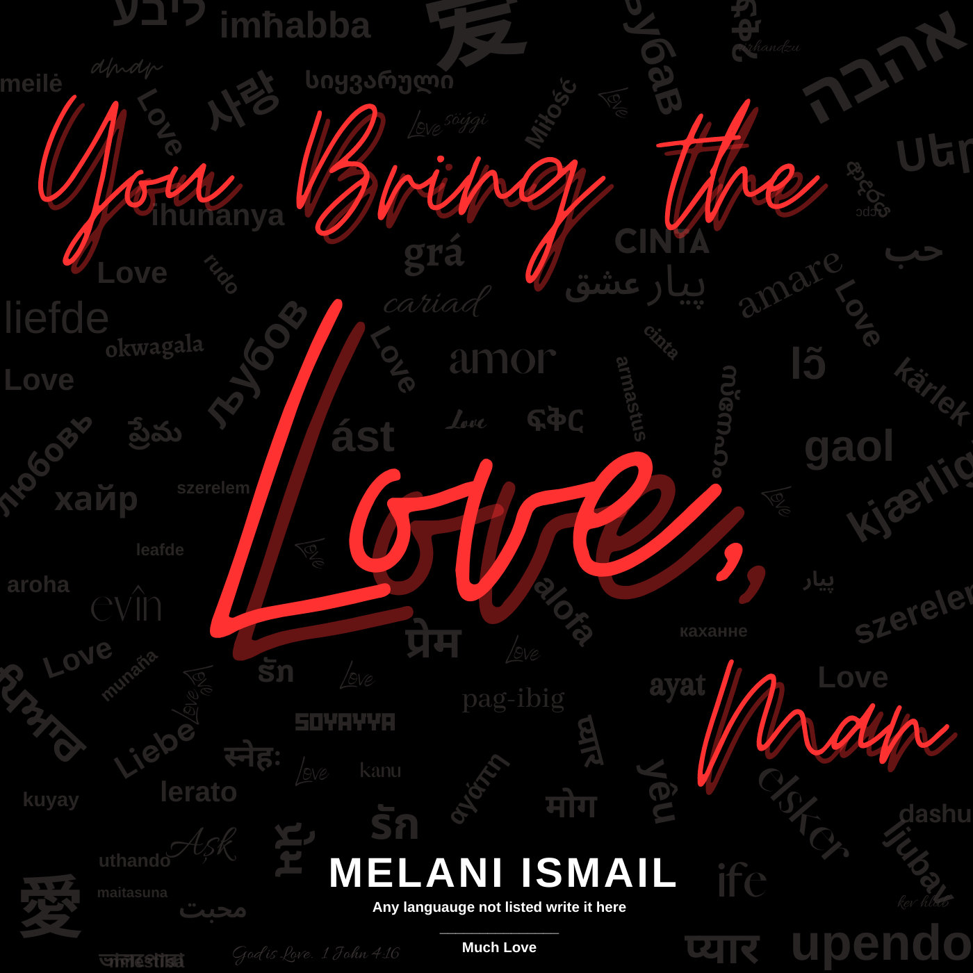 You Bring The Love